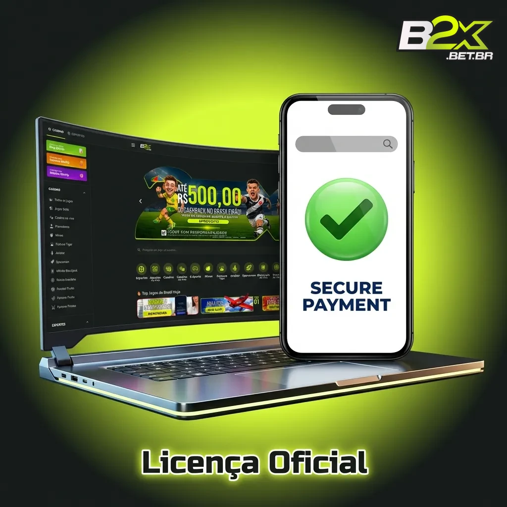Certificado de licença B2xbet 8048/JAZ2022-053 emitido pela Curaçao eGaming Authority, garantindo proteção e segurança ao jogador.