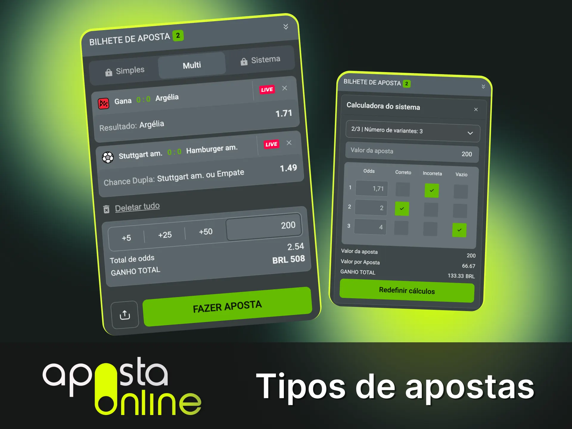 Escolha sua estratégia de jogo e ganhe prêmios na Aposta Online.