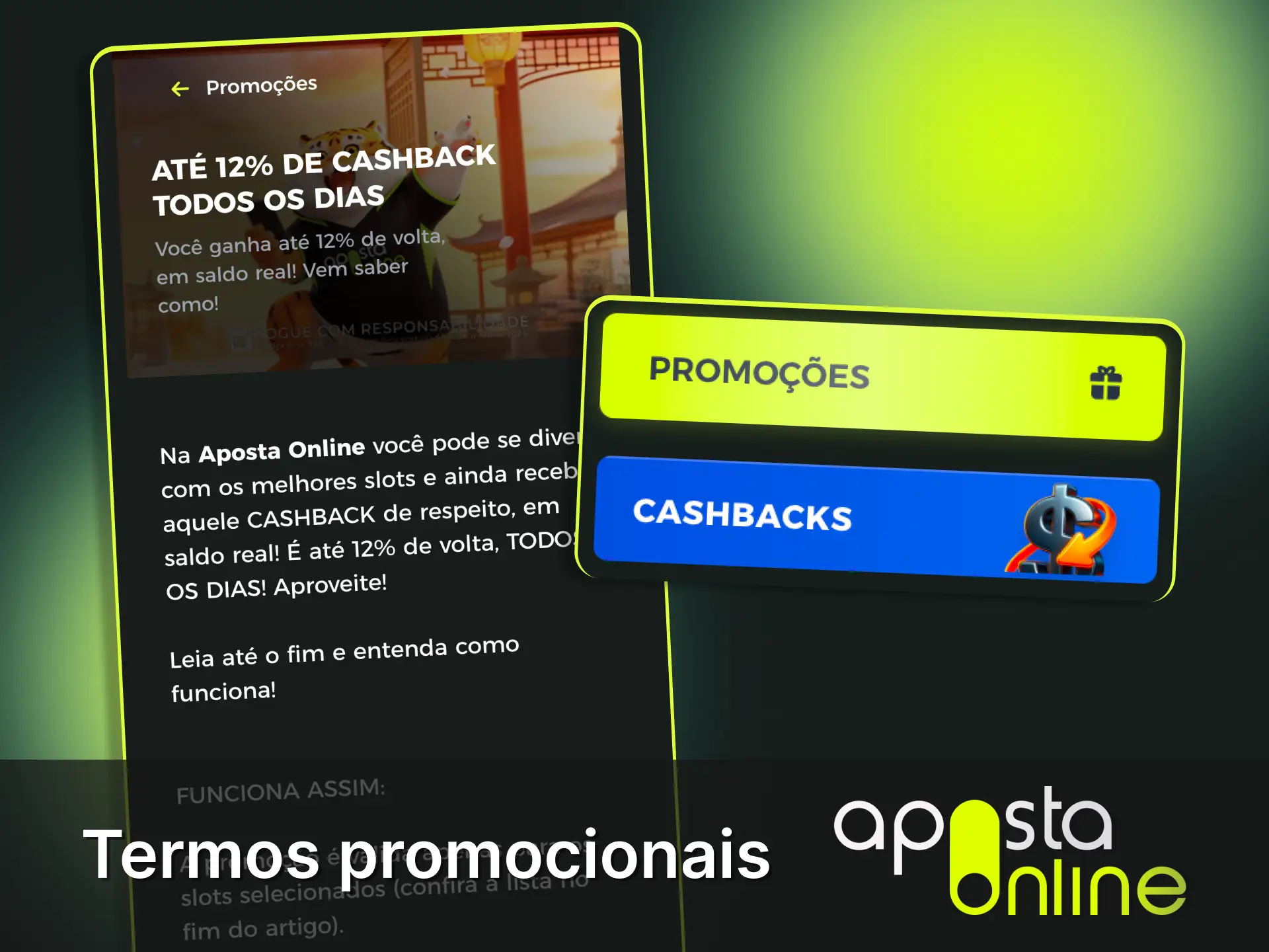 Consulte as regras de rollover e odds mínimas na Aposta Online.
